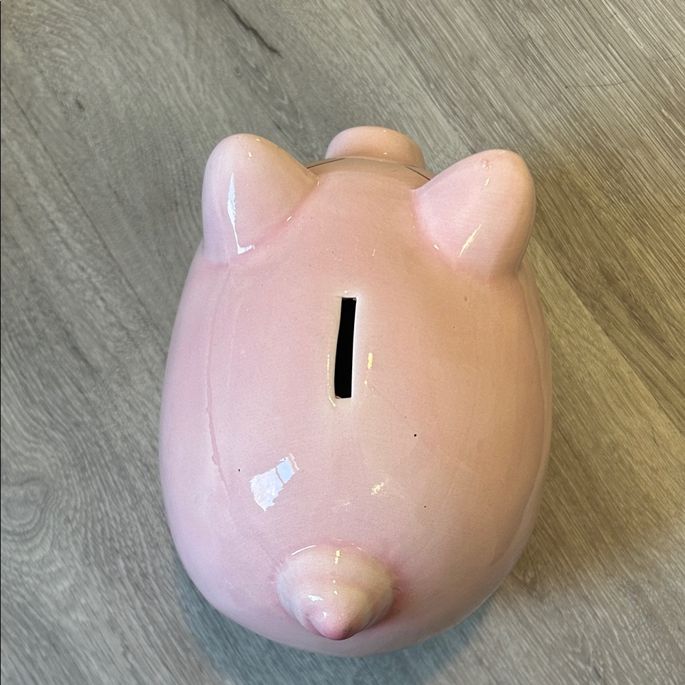 Pink Piggy Bank - Picture 3 of 5